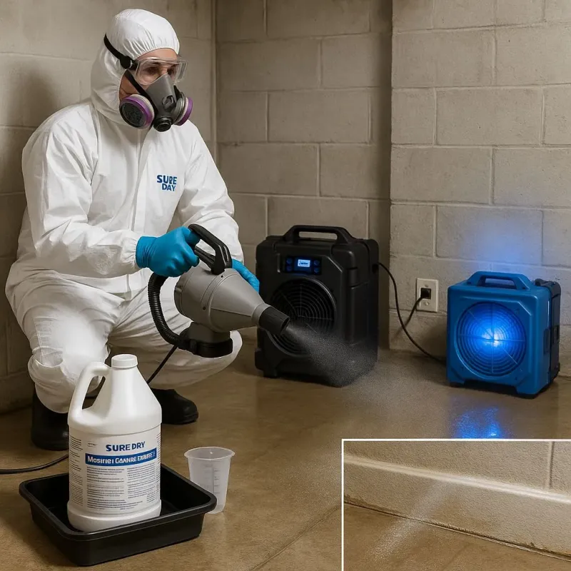 Sanitization and Odor Removal process in University Heights, IA