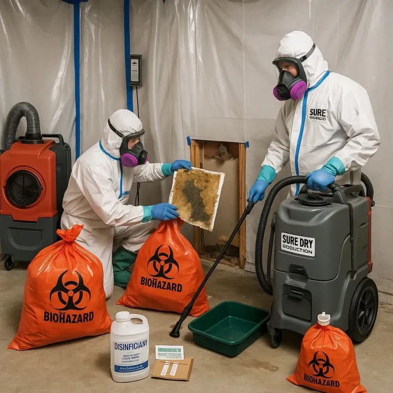 Contaminated Water Handling Protocols process in University Heights, IA